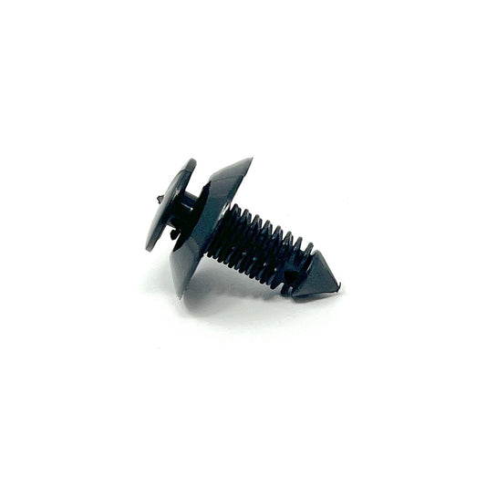 Black Nylon Door Panel Ret - 5/16" (8mm) Hose Size, 19mm stem length (Pack of 25)