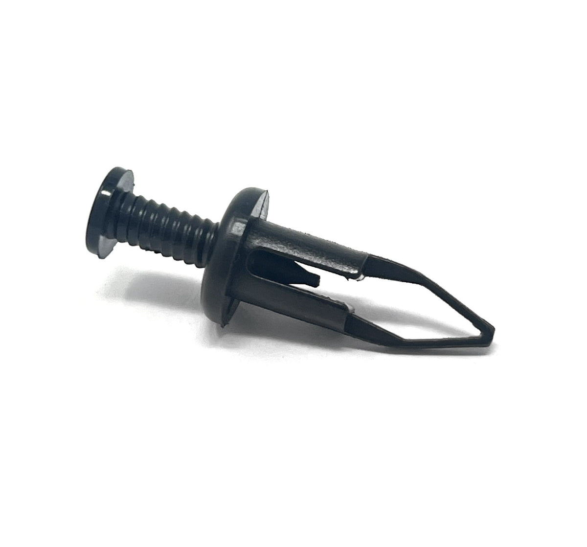Black Nylon Bumper Cover Rivet - 9mm Hole Size 27mm Stem Length (Pack of 10)