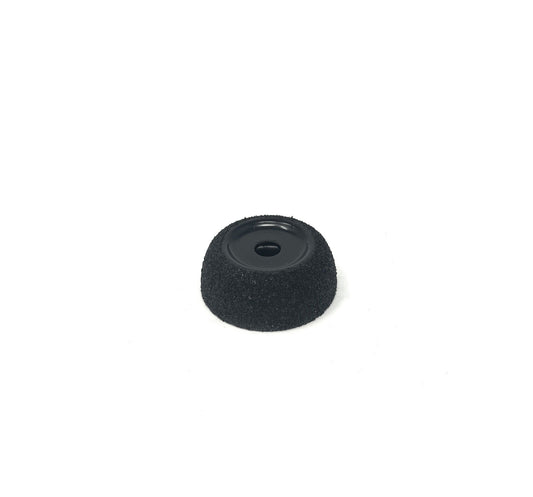 2" x 3/4" Contour Wheel, Black - For Buffing Tires