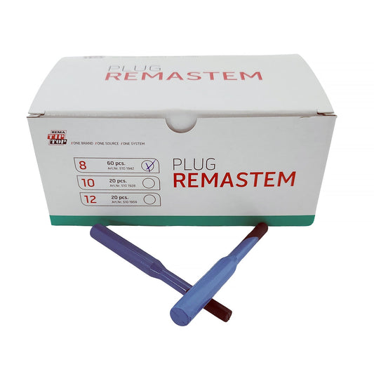 Rema RS-8 Nail Hole Insert, Pull-Thru, 5/16" Stem (60 bx)