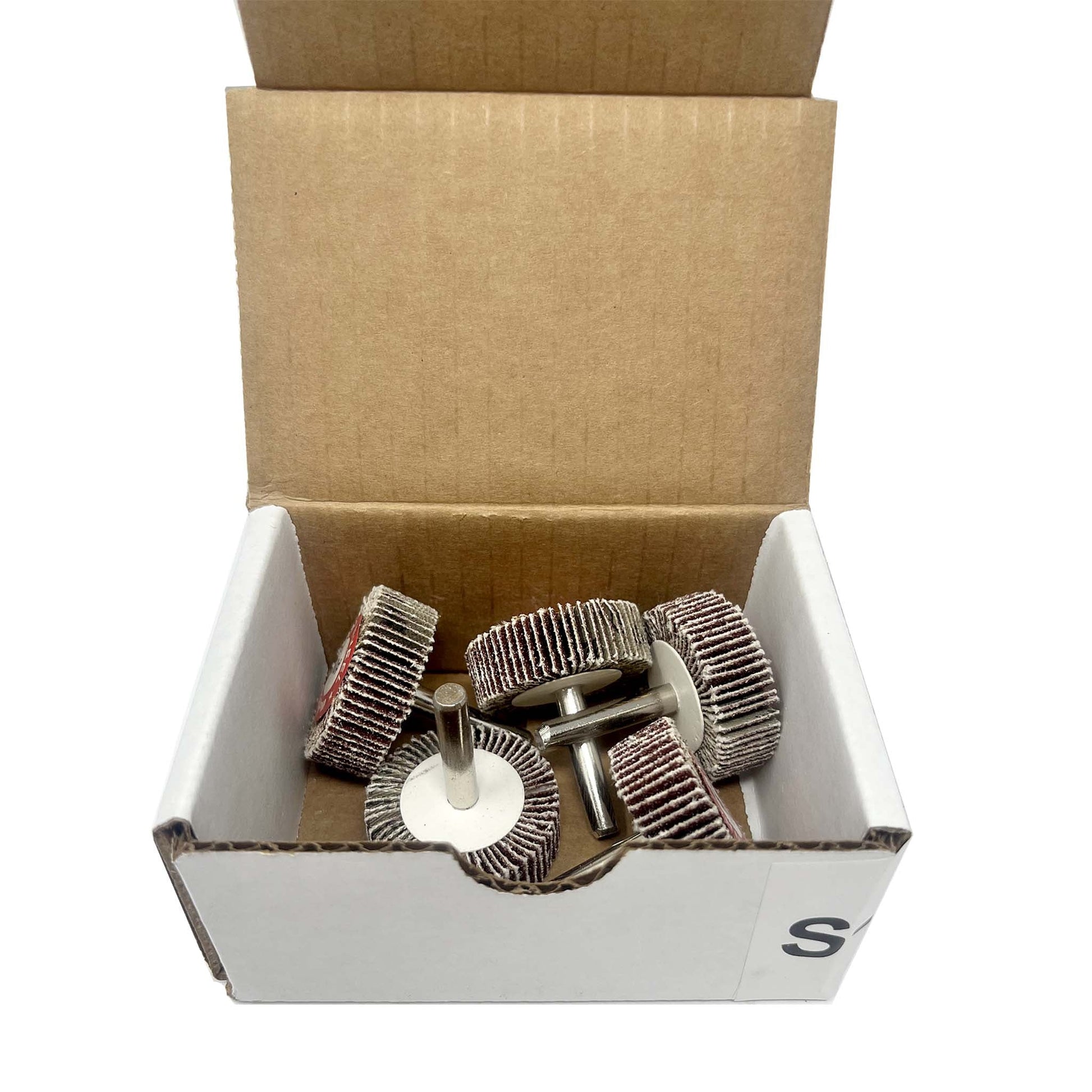 1 1/2" x 1/2" Flap Wheel - 60 Grit 5/PK