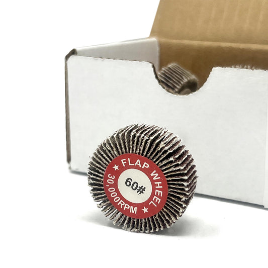 1 1/2" x 1/2" Flap Wheel - 60 Grit 5/PK