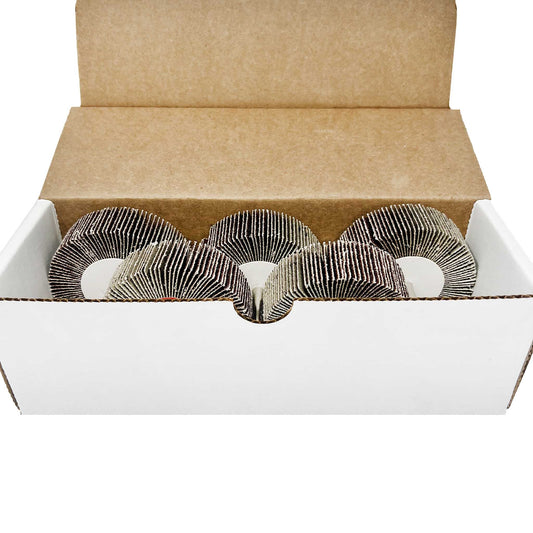 3" x 1" Flap Wheel - 80 Grit 5/PK