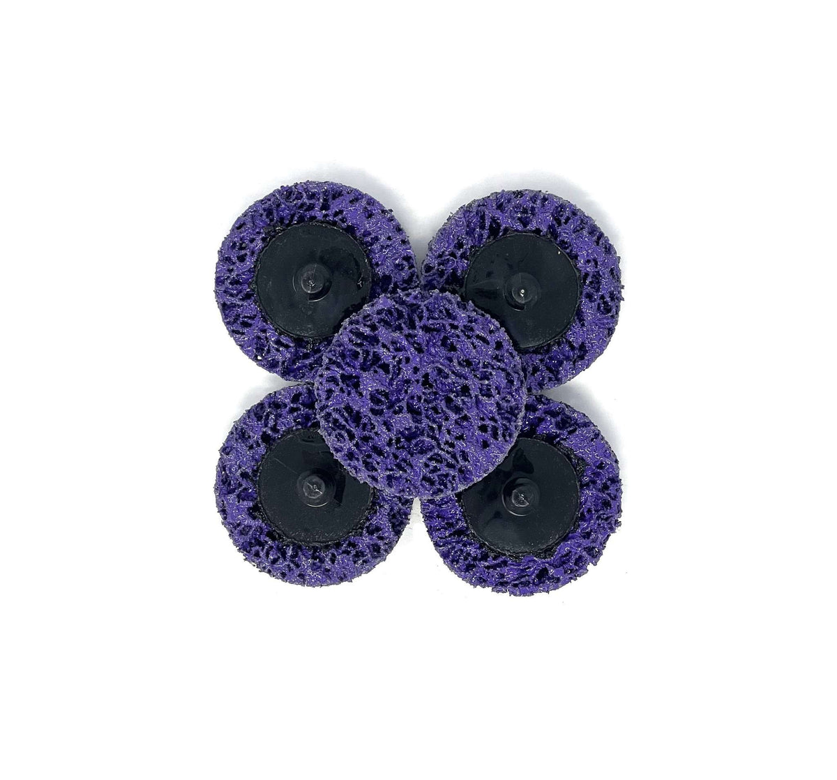 2” Purple Strip Away Disc twist to lock style 5PK