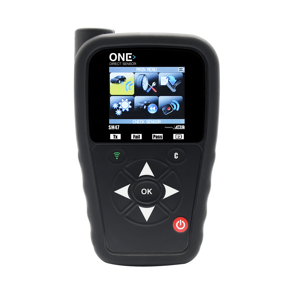 Locked SM47 TPMS Tool + 100 "One-Direct" TPMS Sensor Kit