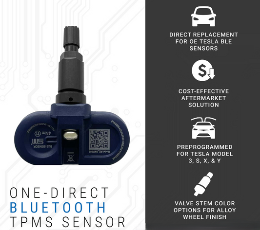 Siming One-Direct Tesla BLE TPMS Sensor