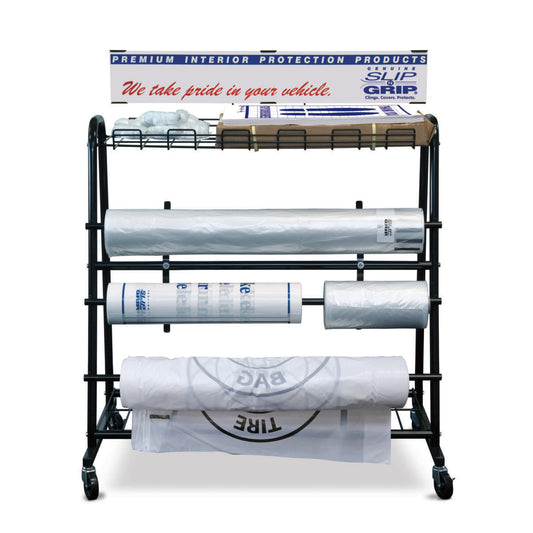 Slip N Grip Start Up Assortment with Dispenser Rack - Floor Rack
