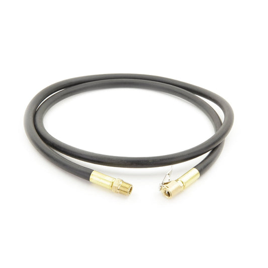 60" Inflator Hose Assembly (Open Coupling one side, 1/4-18" Male NPT on other side)