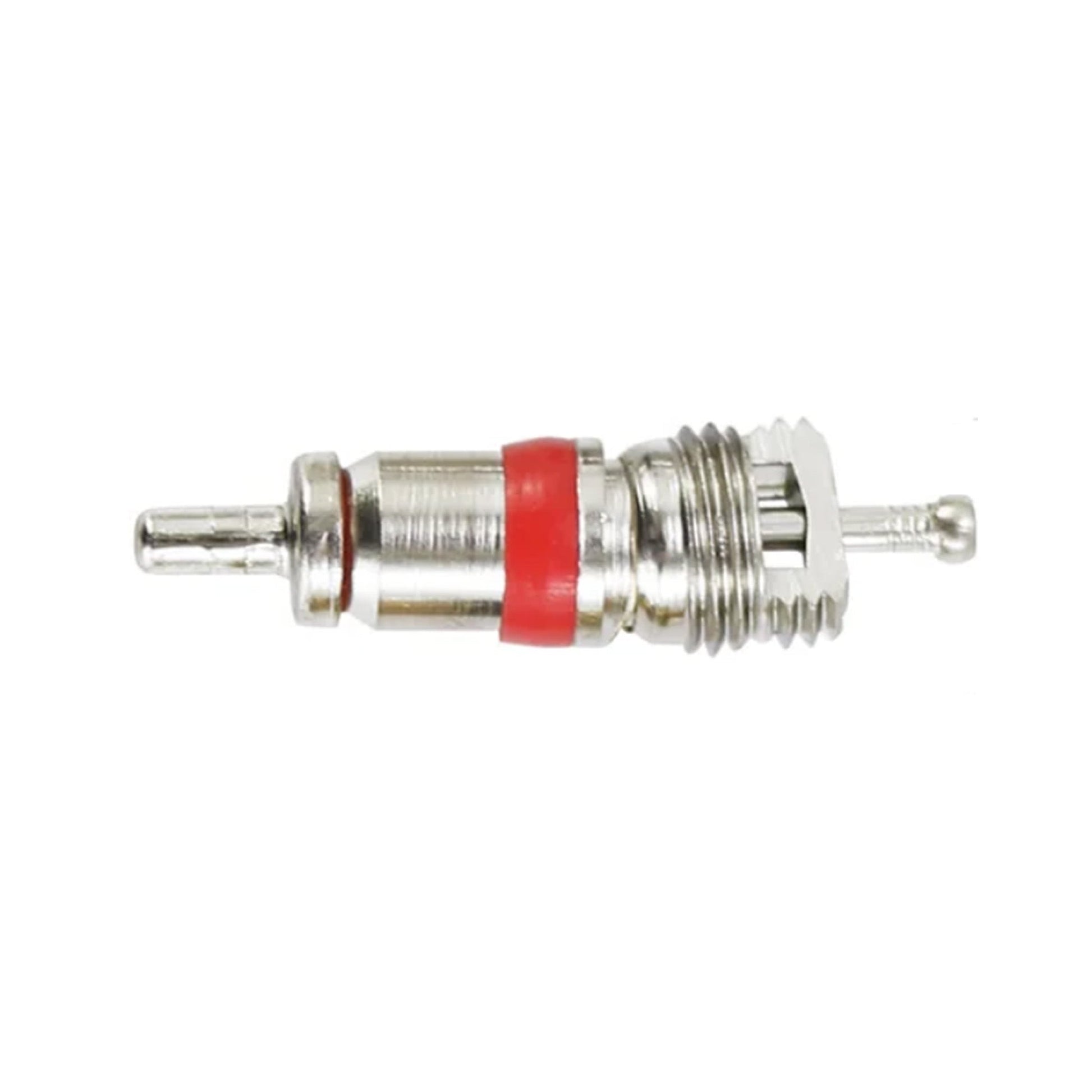 TPMS Nickel Plated Valve Cores - Red Teflon Seal 100/box
