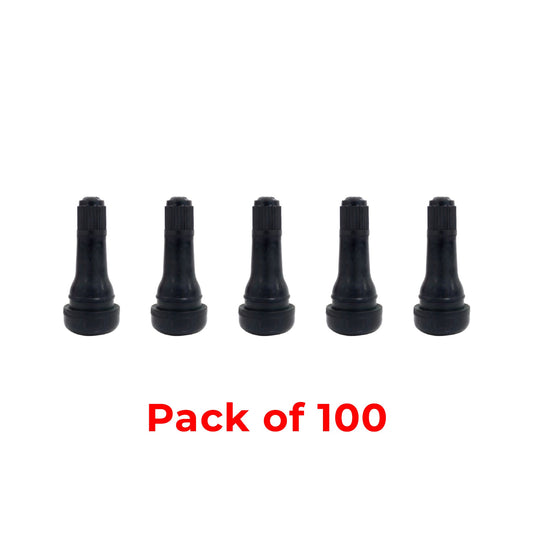 TR413 - Snap-In Tire Valve - 1.25" Height - 100 Pack