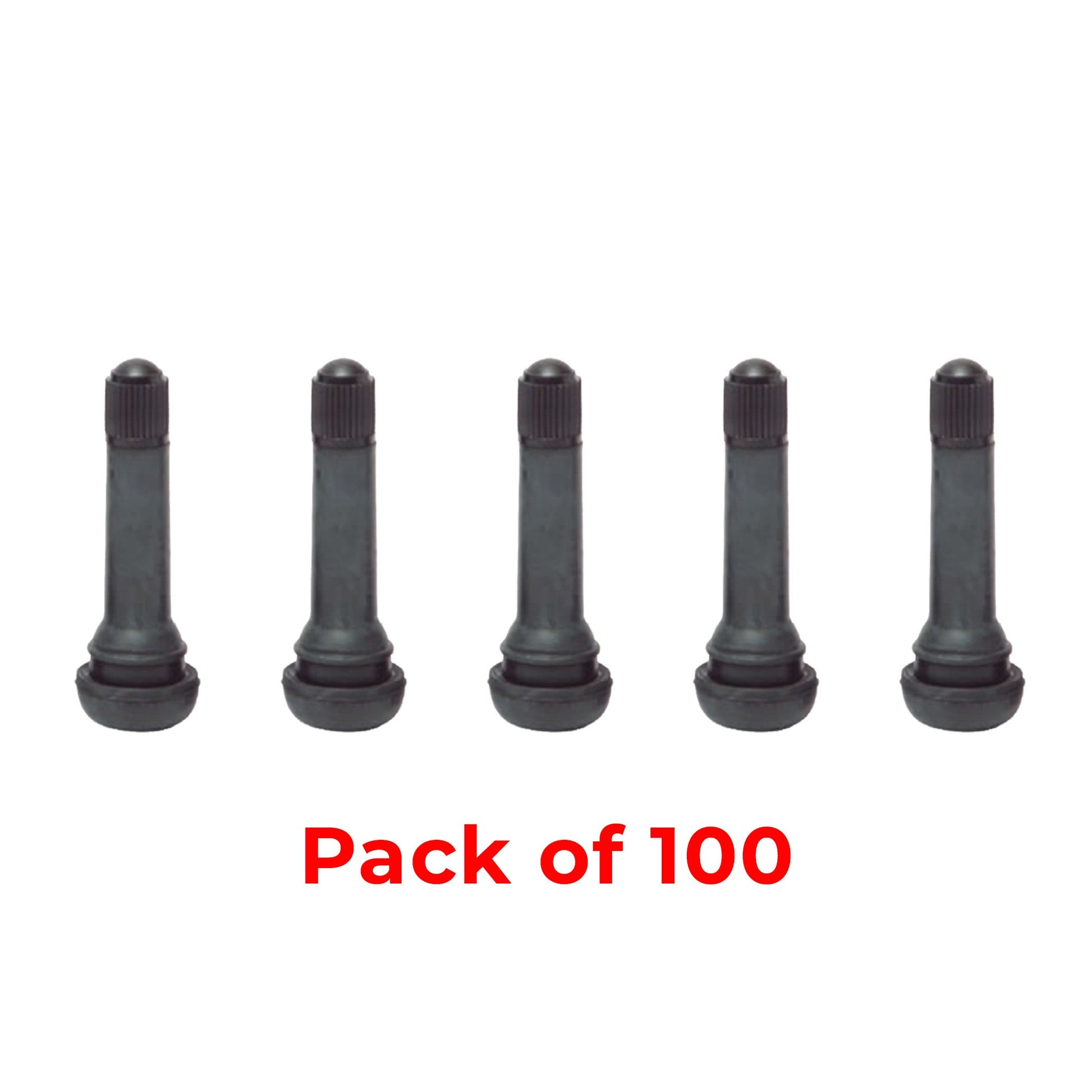 TR418 - Snap-In Tire Valve - 2" Height - 100 Pack