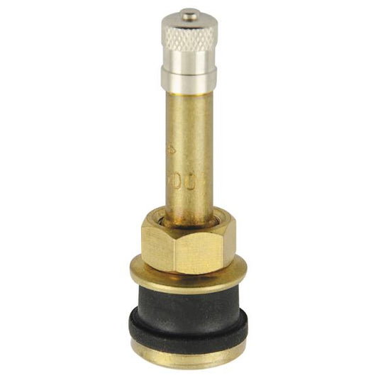 TR500 - Clamp-In Truck Tire Valve - 2" Height - Straight  - 500pk