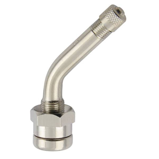 TR543C - Clamp-In Truck Tire Valve - 45° Bend - Pack of 10