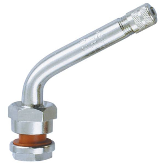 TR554D - Clamp-In Truck Tire Valve - 60° Bend - Pack of 10