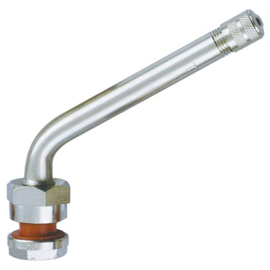 TR555D - Clamp-In Truck Tire Valve - 60° Bend - Each