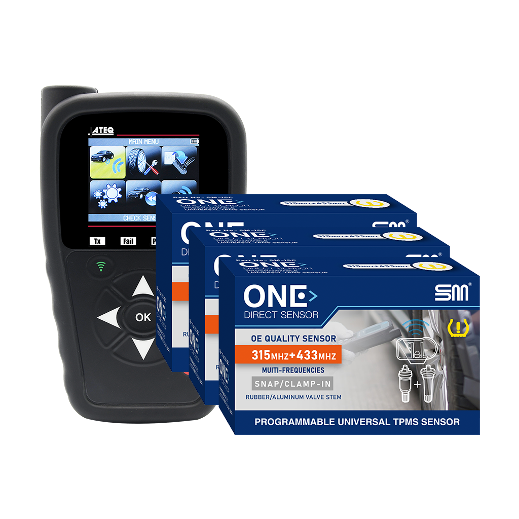 ATEQ VT48 TPMS Tool + 10 “One-Direct” TPMS Sensor Kit