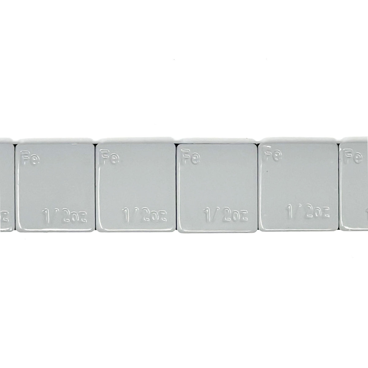 Adhesive Wheel Weight - 1/2oz, Gray, Low Profile - 280 pc