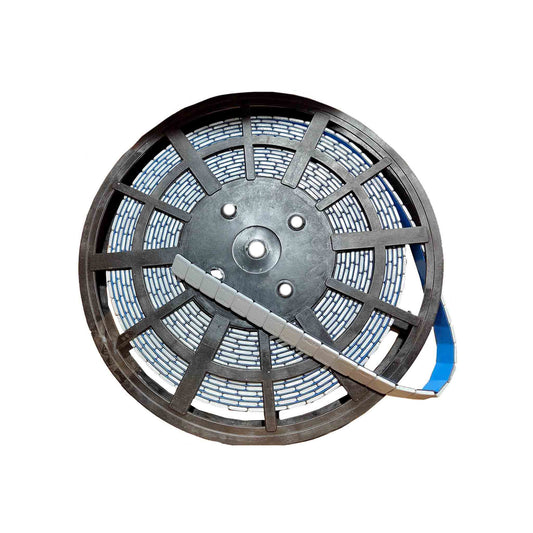 1/4 oz Gray Steel Adhesive Wheel Weight - Roll of 640