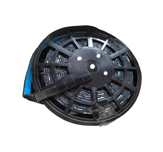 1/2 oz Black Steel Adhesive Wheel Weight - Roll of 320