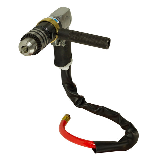Xtra Seal 1/2" Reversible Air Drill, 800 rpm & Exhaust Hose Kit