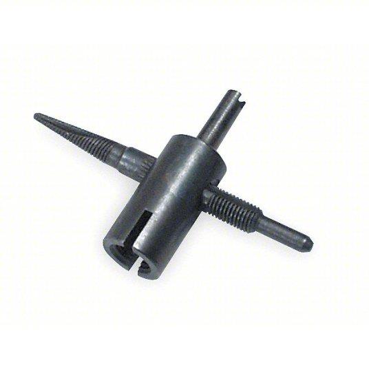 4-Way Valve Core Tool - Black Hardened Steel