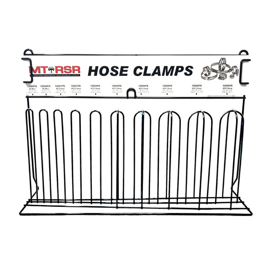 Rack for standard clamp sizes 4-36, mini sizes 4 & 6