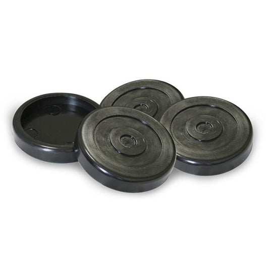 ROUND POLYURETHANE TUF-PAD ; SET OF 4