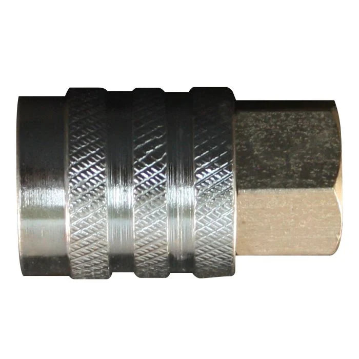 Air Coupler Fitting - Kwik Grip Safety Chuck - 1/4" FNPT - Closed