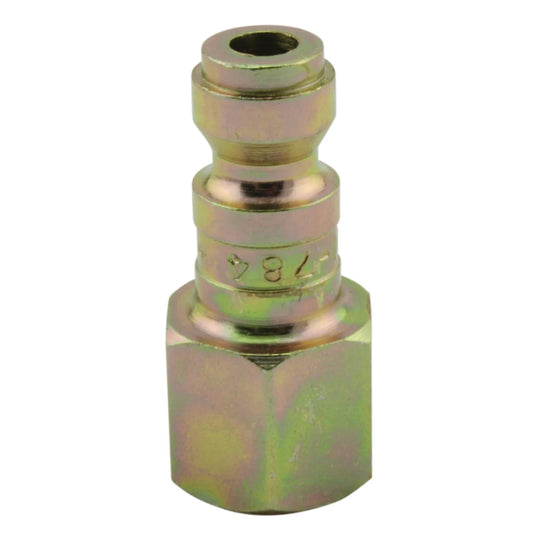 Air Plug Fitting - T-Style, 1/4" FNPT