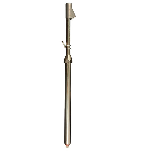 Straight-On Dual Foot Air Gauge - 13", 10-160 PSI
