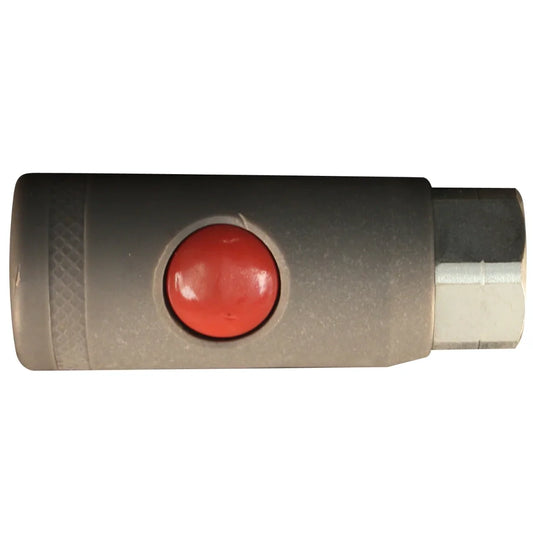 Safety Air Coupler Fitting - M-Style, 1/4" FNPT