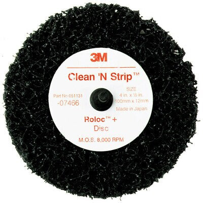Scotch-Brite Roloc Clean 'N Strip Disc - 4" x 1/2" (Each)