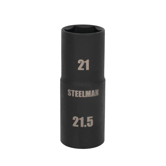 1/2" Drive - 21mm x 21.5mm Deep Flip Impact Socket